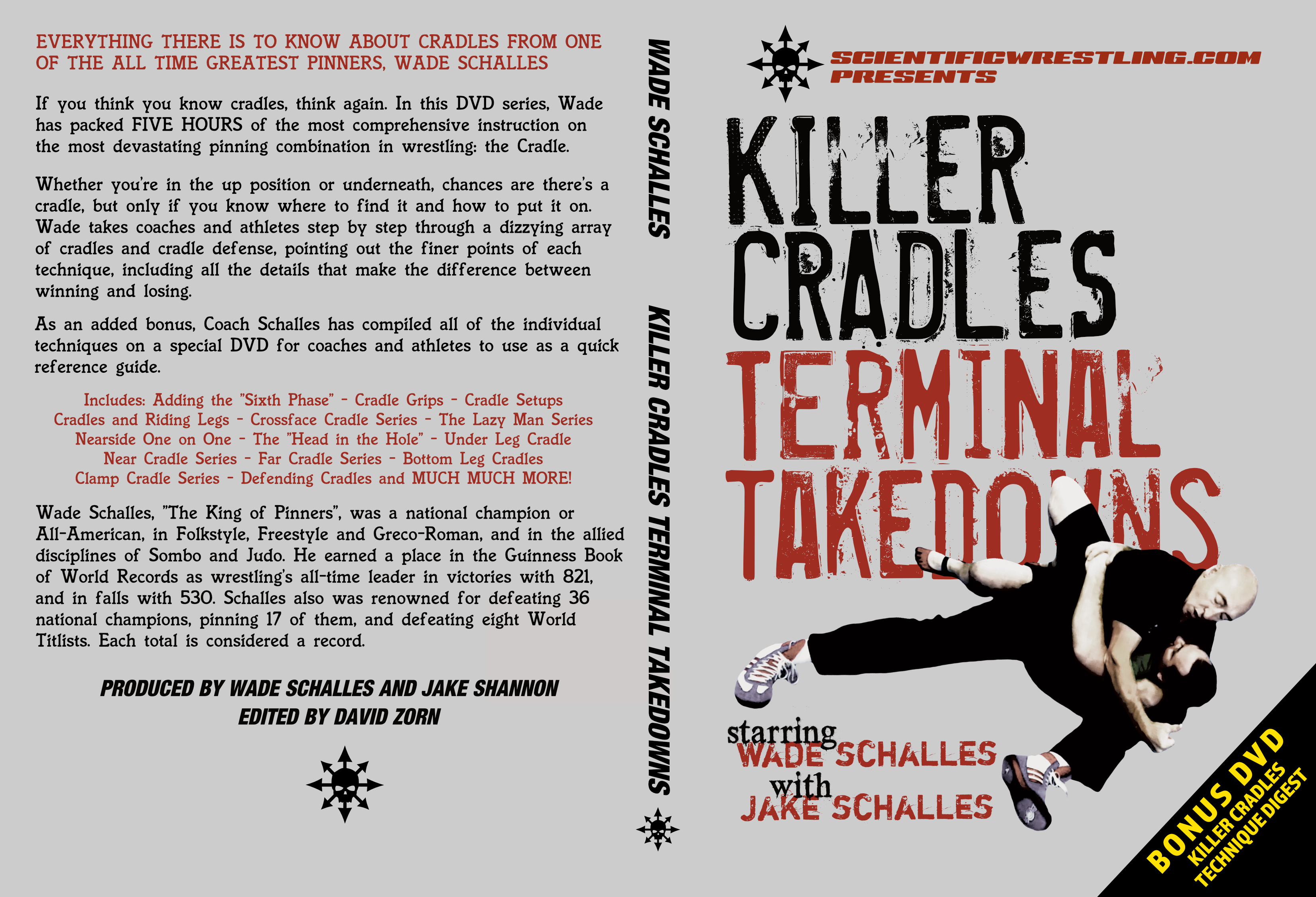 KILLER CRADLES: Terminal Takedowns starring Wade Schalles