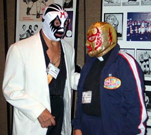 Mil Mascaras and Fray Tormenta (The real Nacho Libre) Mil Mascaras and Fray Tormenta (The real Nacho Libre)