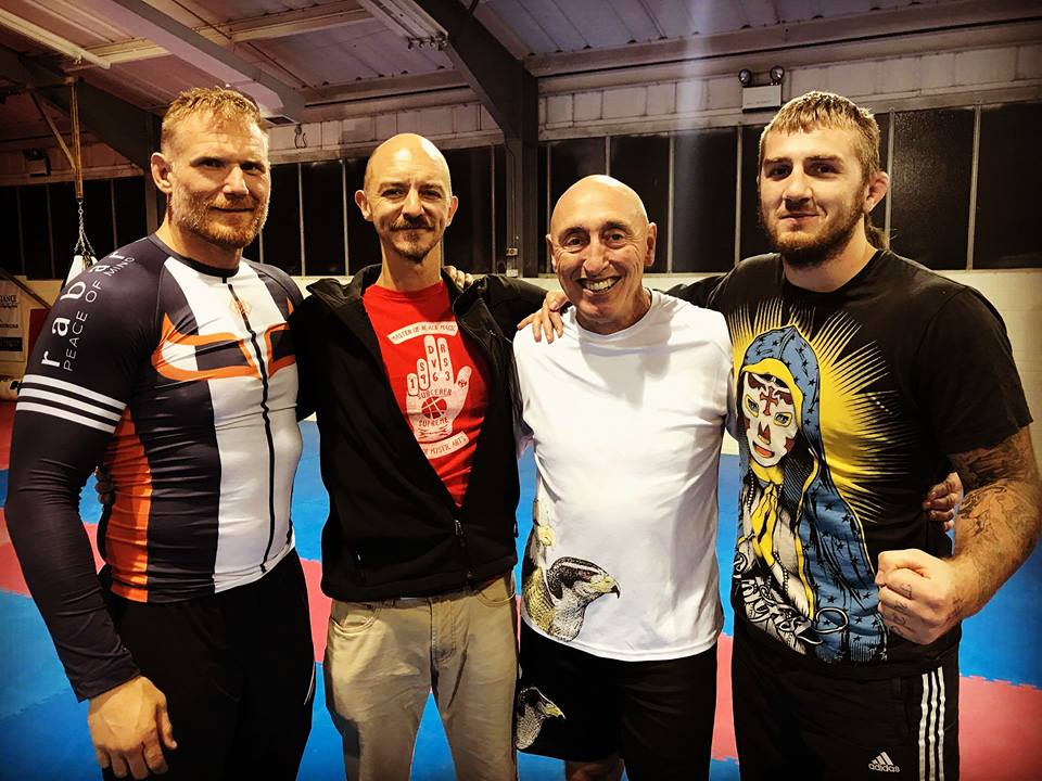 With Josh Barnett, Wade Schalles, and Danny Mitchell With Josh Barnett, Wade Schalles, and Danny Mitchell