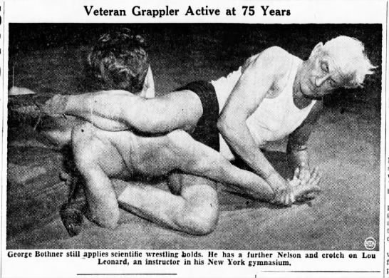 George Bothner in 1942 at 75 years of age George Bothner in 1942 at 75 years of age