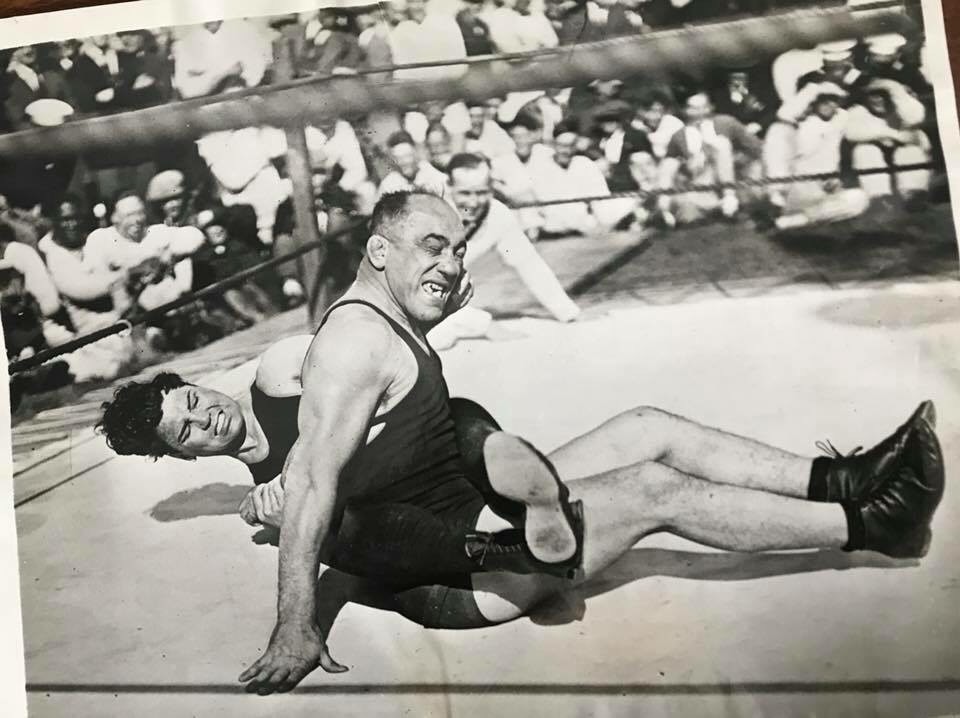 BEFORE MMA #3 - The Zenith of Catch-As-Catch-Can Wrestling - Tigerman John Pesek versus Nat Pendleton