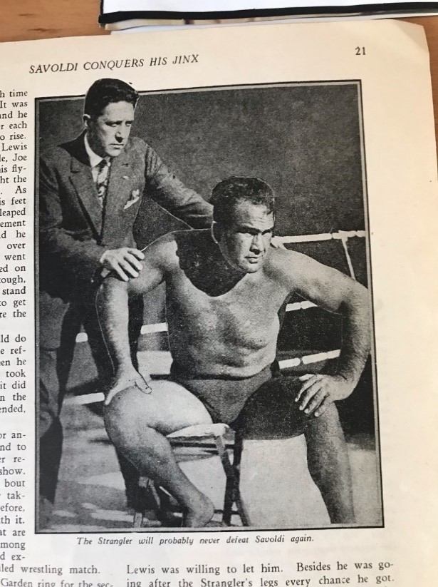 BEFORE MMA #3 - The Zenith of Catch-As-Catch-Can Wrestling - Tigerman John Pesek versus Nat Pendleton