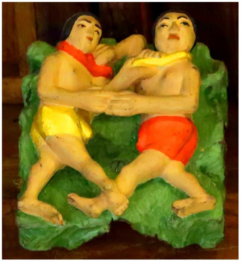 Roof Boss Sculpture: Side-Hold Wrestling, 14th Century
St. Lawrence Church, dedicated to St. Lawrence of Rome, is the Church of England parish church of Lechlade in Gloucestershire, England. Roof Boss Sculpture: Side-Hold Wrestling, 14th Century
St. Lawrence Church, dedicated to St. Lawrence of Rome, is the Church of England parish church of Lechlade in Gloucestershire, England.