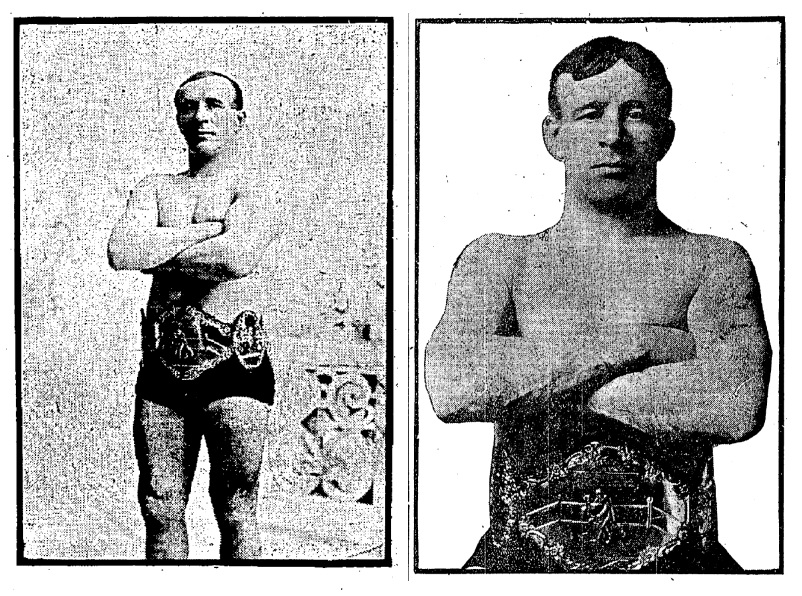 Jim Parr of Wigan, Lancashire, the 1902 world heavyweight champion of Tom Cannon's promotion