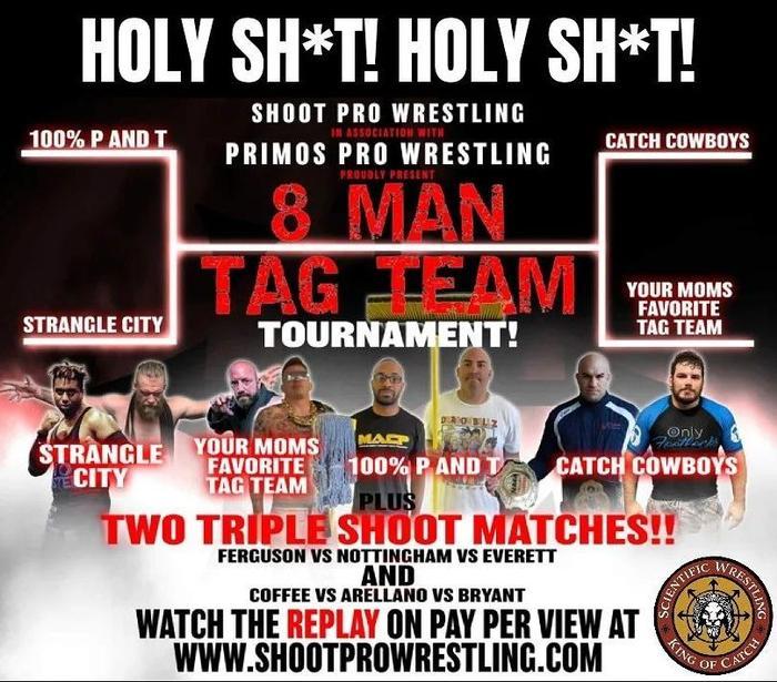 SHOOT PRO 2: LEGENDARY 1st TAG TEAM CATCH CHAMPIONSHIP – SEE THE PPV FREE!