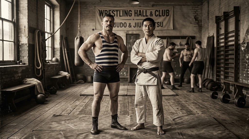 How Catch Wrestling Shaped Brazilian Jiu-Jitsu: The American and Japanese Roots