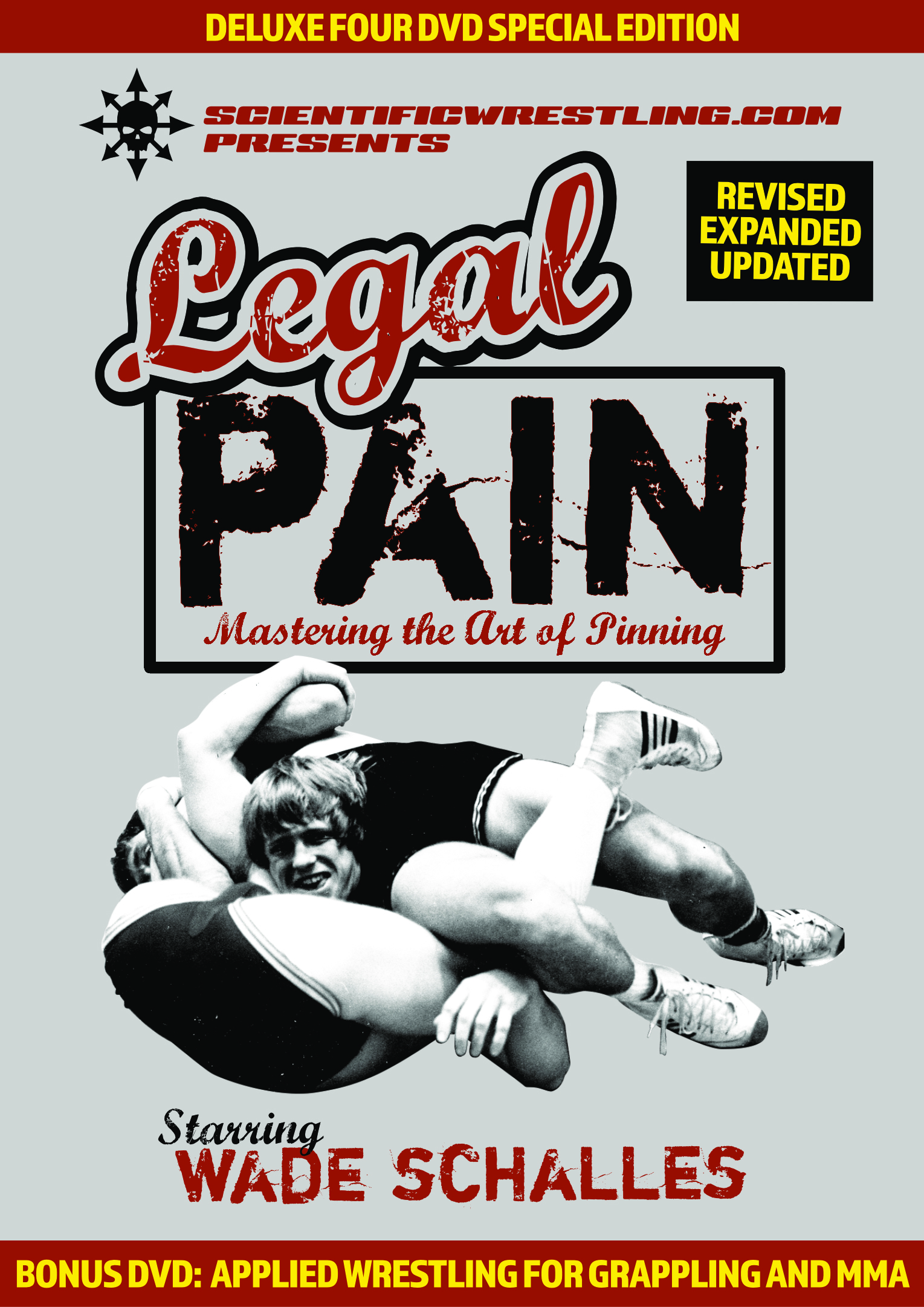 Wade Schalles' LEGAL PAIN DELUXE 4 DVD SET. Wade Schalles' LEGAL PAIN DELUXE 4 DVD SET.