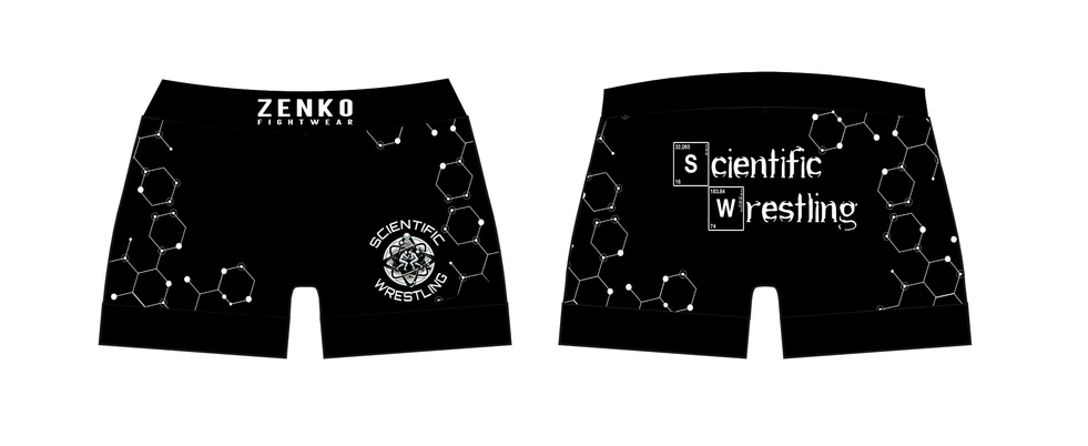 Scientific Wrestling Vale Tudo Shorts - Short Length